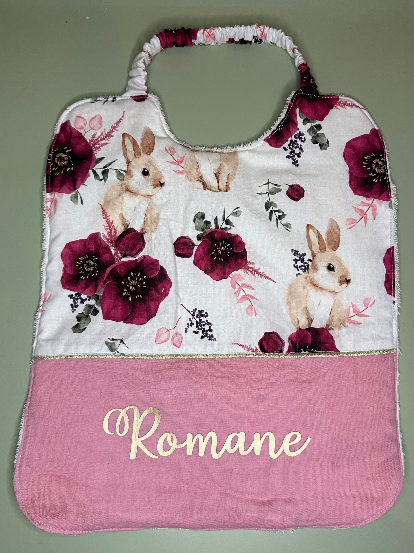 Bavoir élastique maternelle